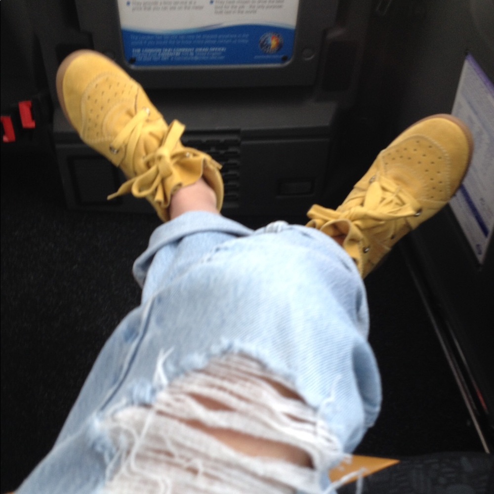 Isabel Marant Bobby Wedge Sneakers